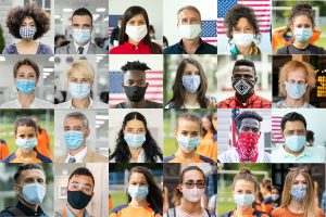 La mascarilla, el símbolo de la pandemia.