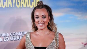 Marta Riesco en un estreno de cine.