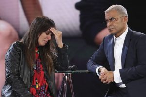 Jorge Javier Vázquez y Anabel Pantoja