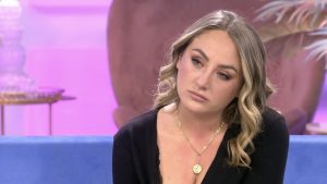 Rocío Flores en plató.