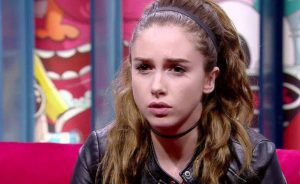 Carlota Prado durante su participación en "Gran Hermano".