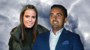 Gloria Camila y Fidel Albiac, enfrentados.