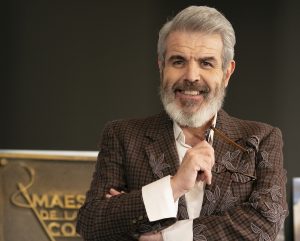 Lorenzo Caprile en su paso por Maestros de la Costura.