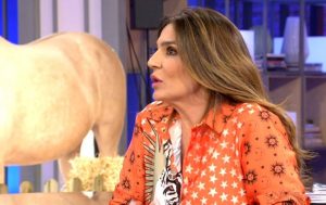 Raquel Bollo en el plató de "Viva la Vida"