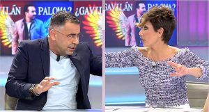 Sonsoles Ónega y Jorge Javier Vazquez en plató