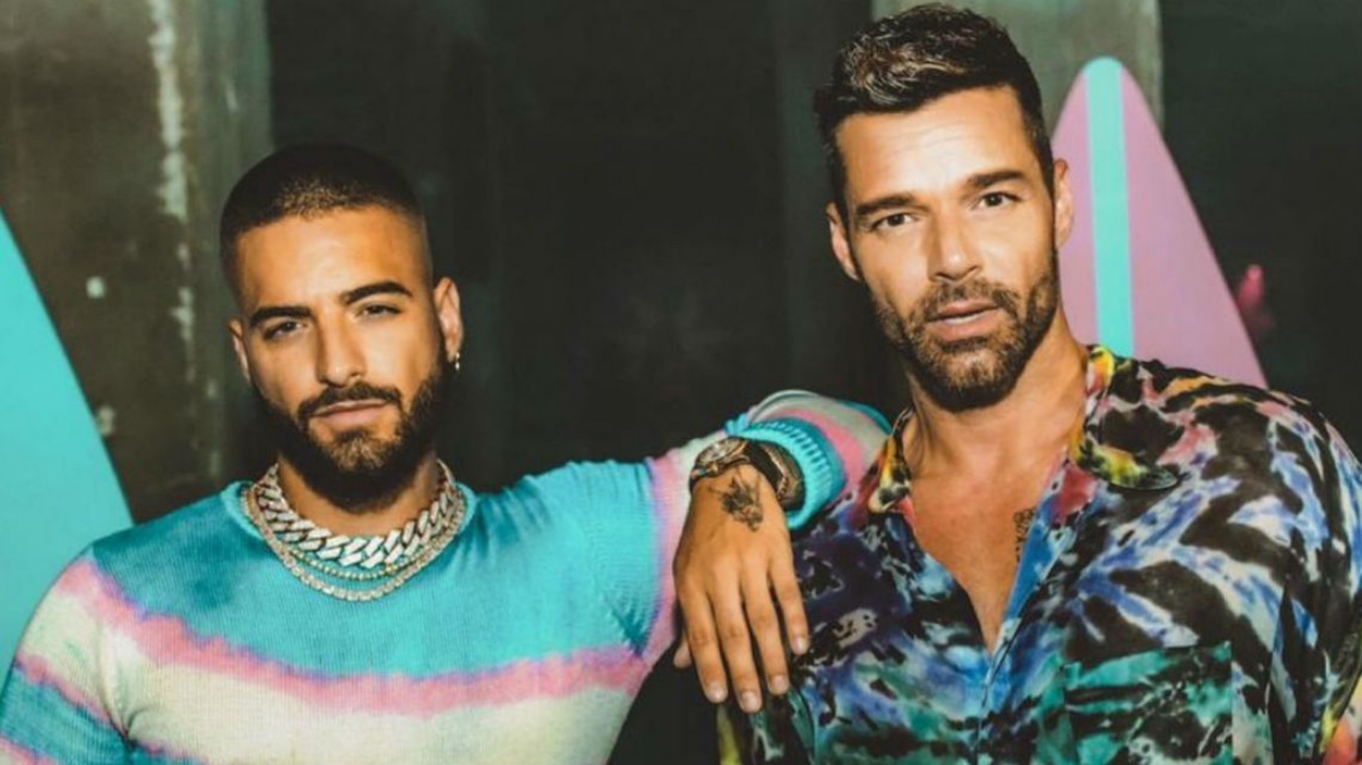 Maluma y Ricky Martin