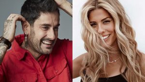 Melendi y Miriam Rodríguez