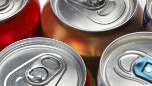 Cola soda fizzy drinks cans