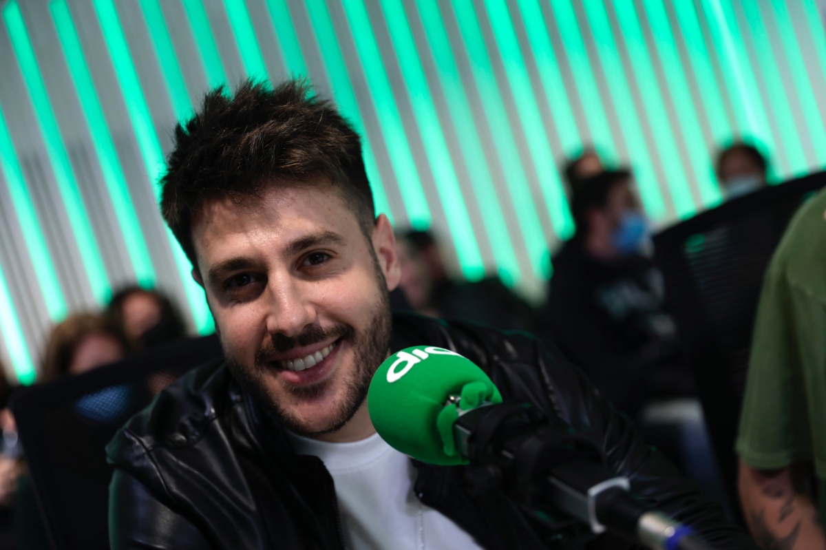 Antonio José en la rueda de prensa de los Premios Dial