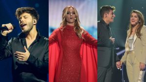 Blas Cantó, Edurne y Amaia y Alfred