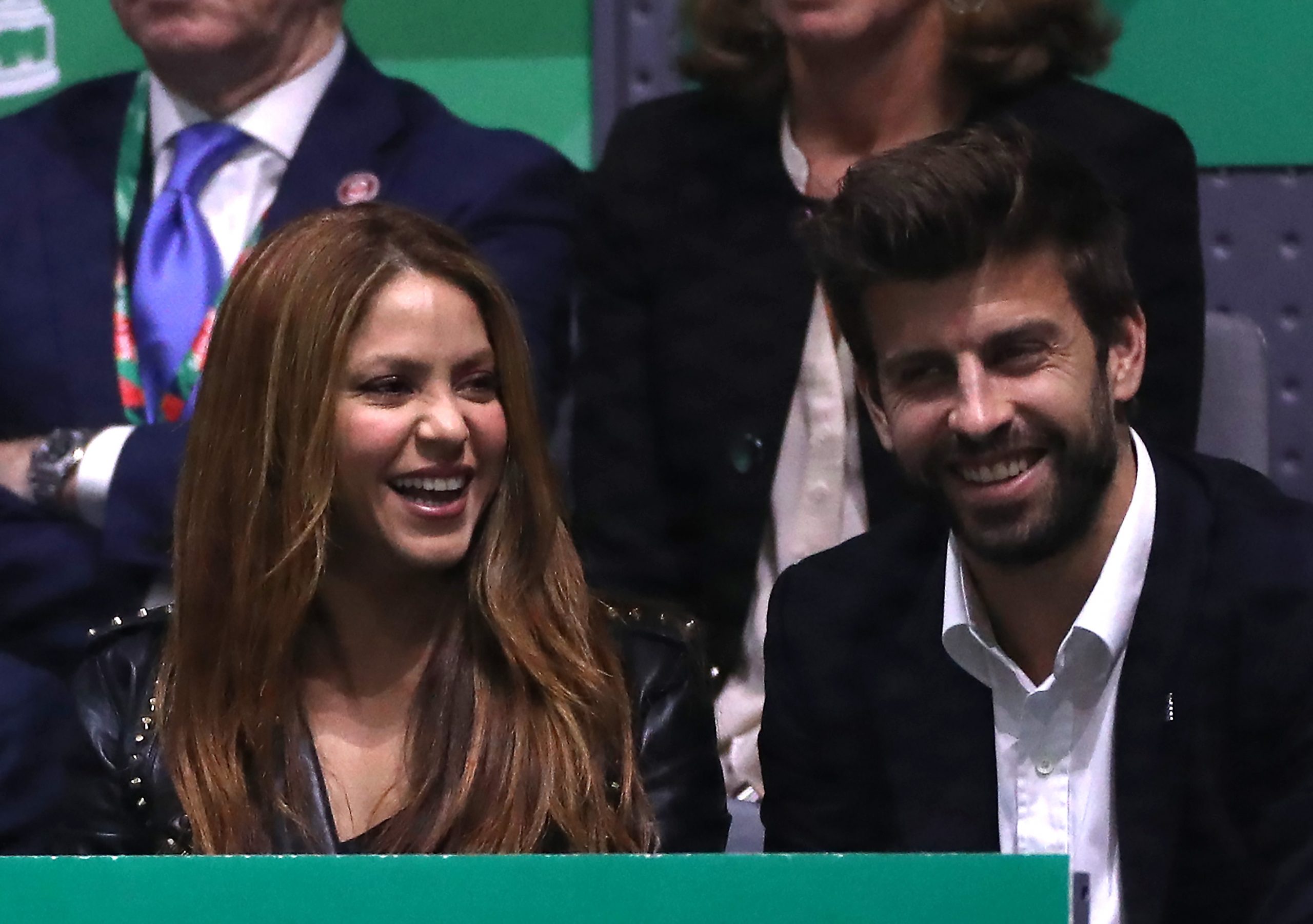 El exjugador y la cantante Shakira en uno de sus últimos eventos públicos