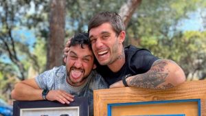 Víctor Elías y Fran Perea