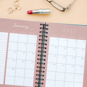 2021 january calendar in feminine cozy desktop