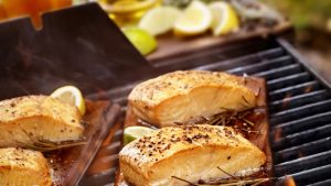 Salmón a la parrilla