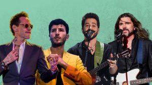 Marc Anthony, Yatra, Camilo y Juanes artistas