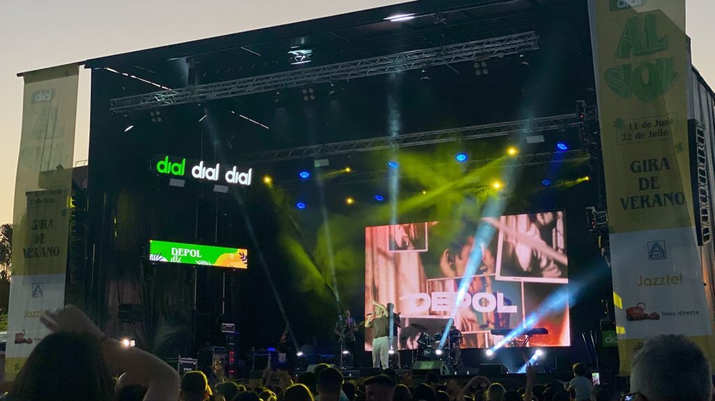 Dial al Sol marca la diferencia en las giras de verano la música que