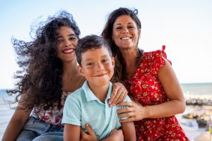 Una familia que tiene los dos apellidos