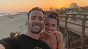 Pablo Puyol y su mujer