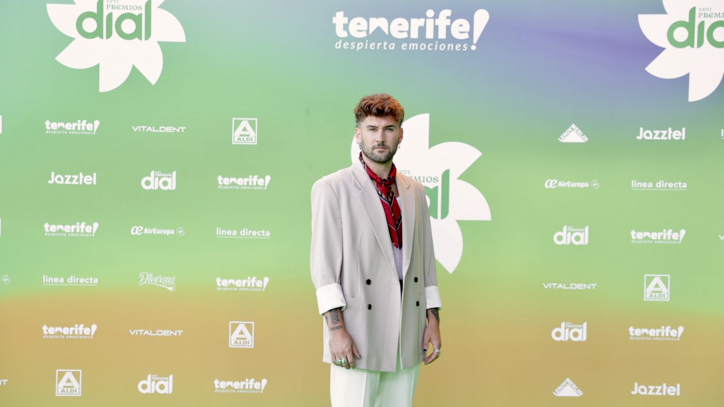 Dani Fernández, en los Premios Dial 2022