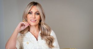 Edurne posando para el lanzamiento de su último álbum.