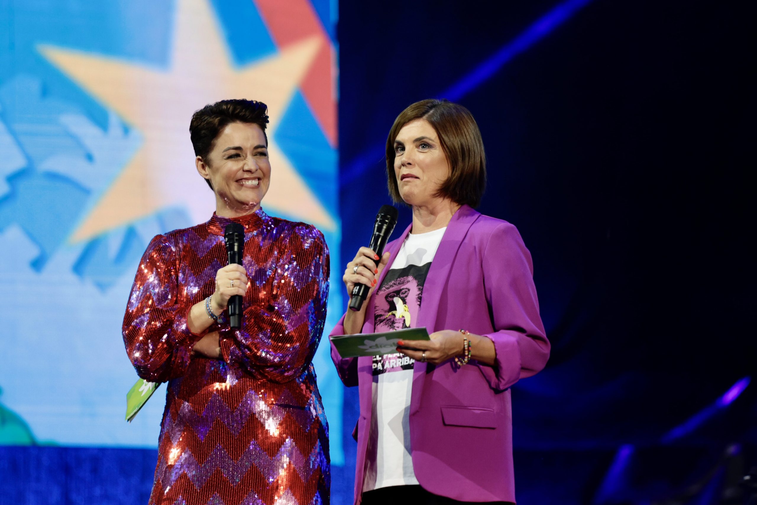 Samantar Villar y Marta Solano, invitadas a la gala de los premios de Cadena Dial.