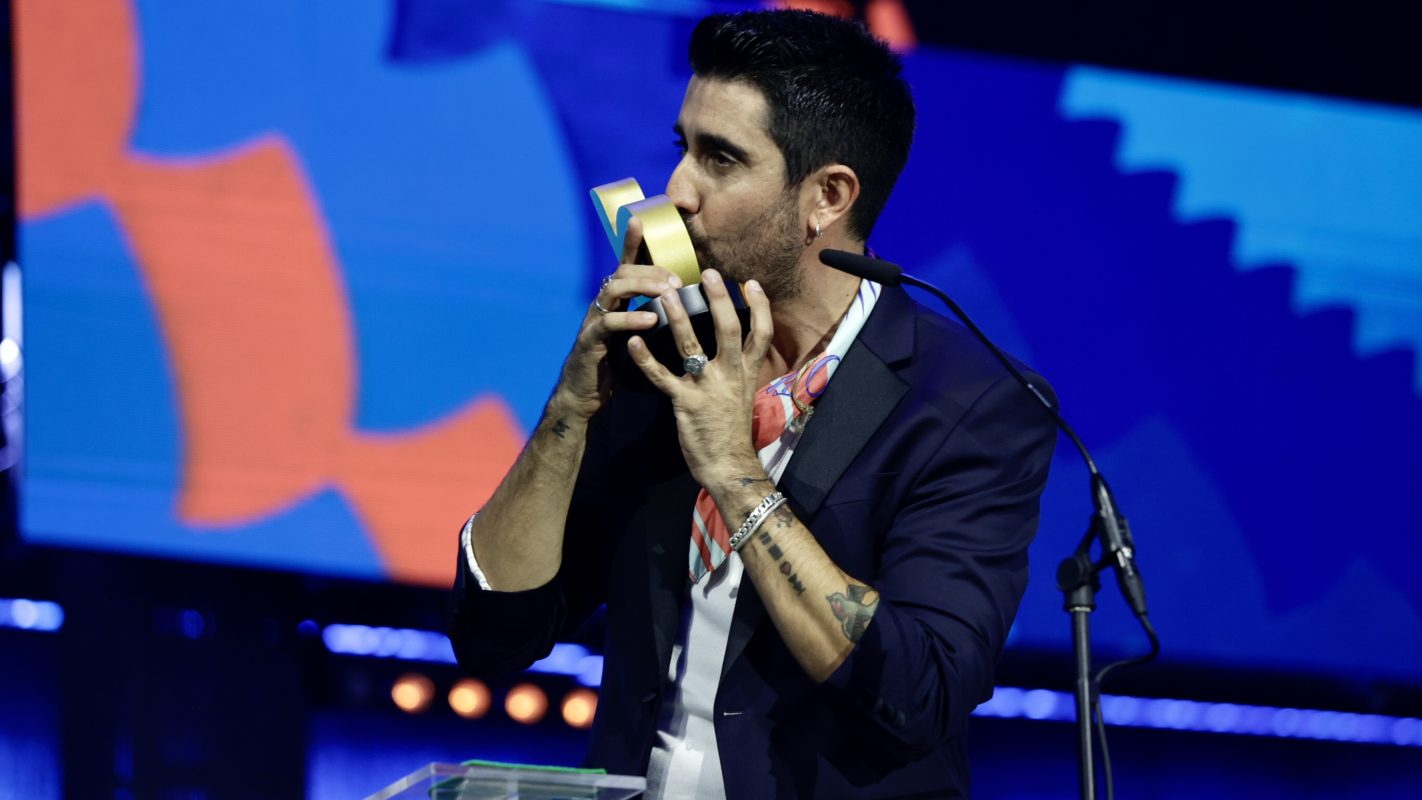Álex Ubago, en los Premios Dial 2022