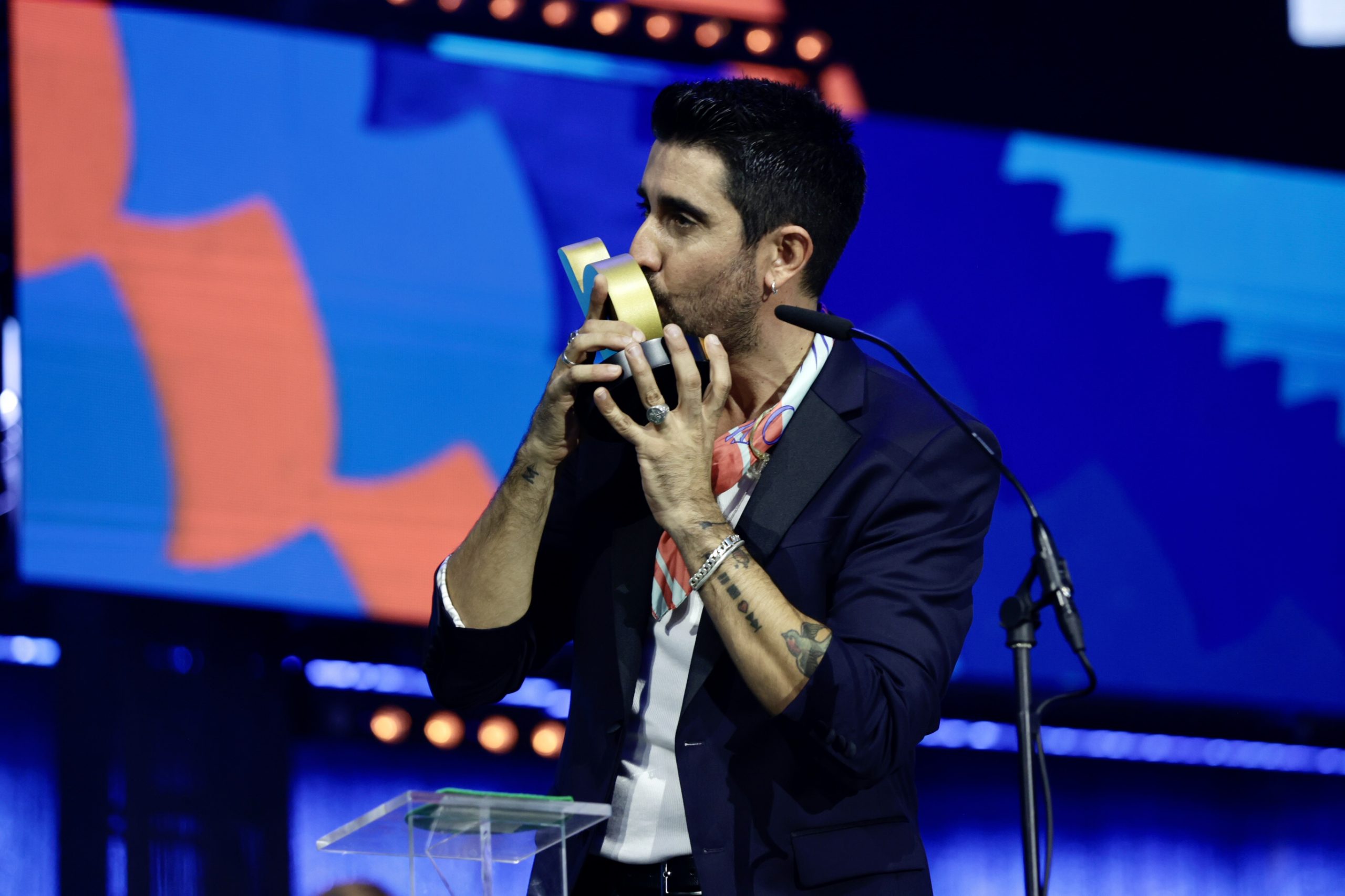 Álex Ubago, en los Premios Dial 2022