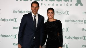 Rafa Nadal y Mary Perelló.