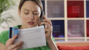 Enfado por teléfono