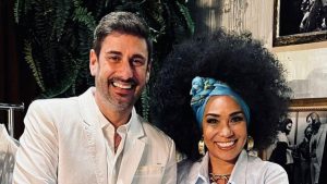 Melendi y Aymée Nuviola