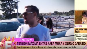 El encontronazo que ha tenido Rafa Mora con un colaborador de Fiesta