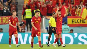 Seleccion española mundial de Qatar España