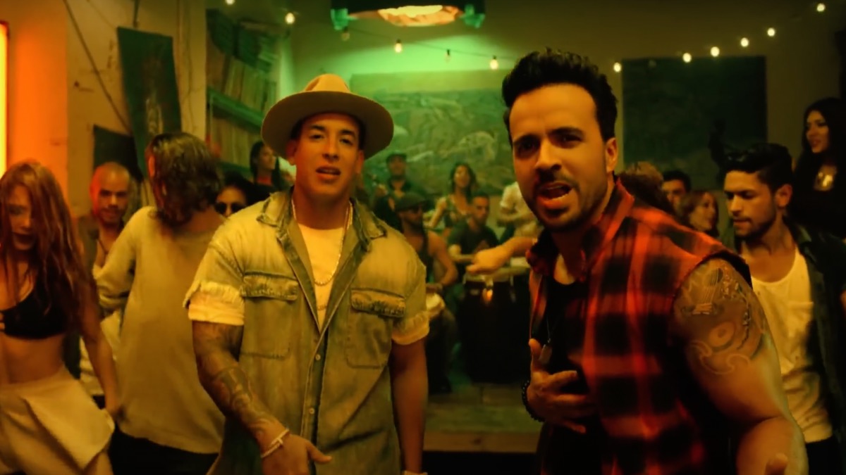 Luis Fonsi y Daddy Yankee en el videoclip de Despacito