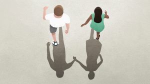 Renuncia silenciosa en pareja.