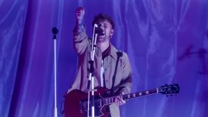 Dani Fernández en su concierto en el Wizink