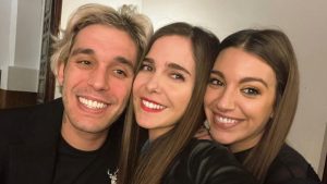 Natalia Sánchez, Ana Guerra y Víctor Elías