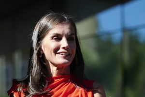 La Reina Letizia en uno de sus últimos actos públicos.
