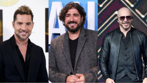 La foto viral de tres futbolistas que no son Bisbal, Orozco y Pitbull, pero podrían serlo