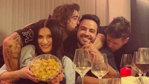 Laura Pausini, Antonio Orozco, Pablo López y Luis Fonsi