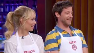 Manu Baquiero y Patricia Conde en MasterChef Celebrity 7