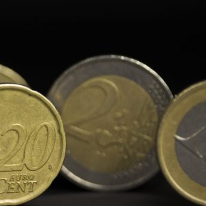 Euro coins
