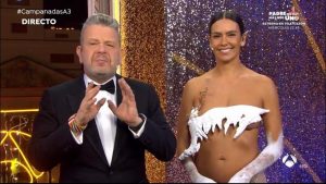 Cristina Pedroche y Alberto Chicote en las Campanadas