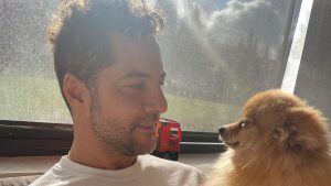David Bisbal y su mascota