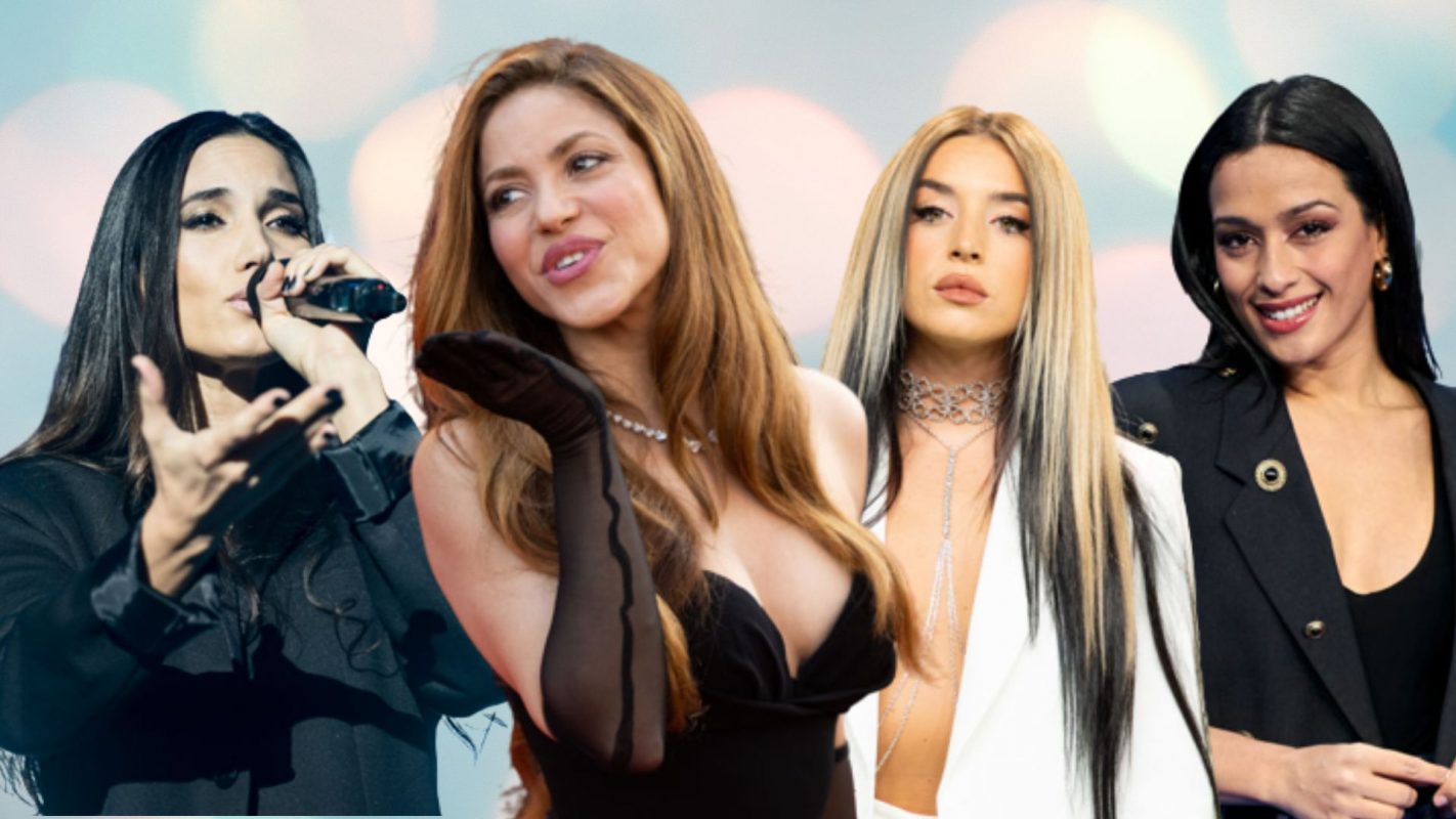 India Martínez, Shakira, Lola Índigo y Chanel