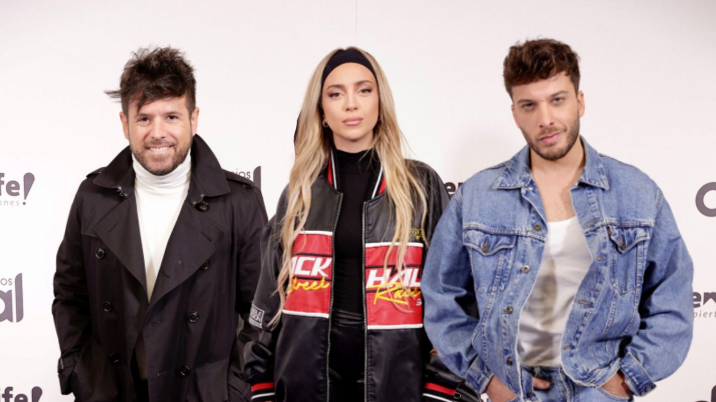 Pablo López, Ana Mena y Blas Cantó