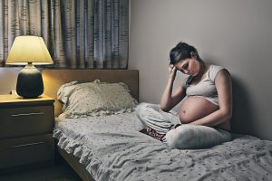 Depressed Pregnant Teen