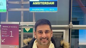Melendi viaja a Amsterdam