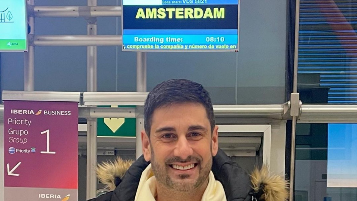 Melendi viaja a Amsterdam
