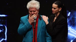 Pedro Almodóvar en Los Premios Feroz