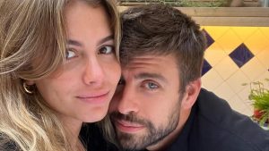 Piqué y Clara Chía